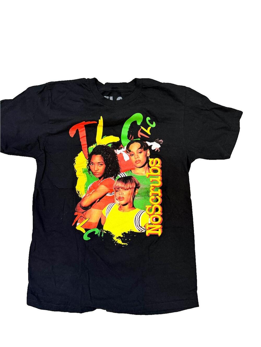 TLC No Scrubs graphic tee